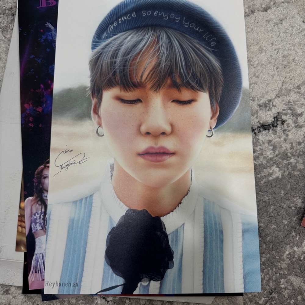 Suga “Enjoy your Life” Poster